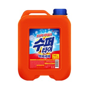 수퍼타이 액체세제 14L 대용량 세탁세제 업소용 가정용